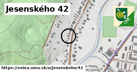 Jesenského 42, Snina