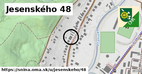 Jesenského 48, Snina