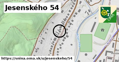 Jesenského 54, Snina