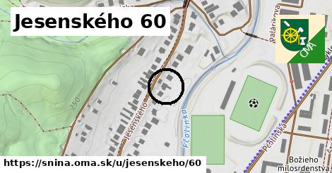 Jesenského 60, Snina