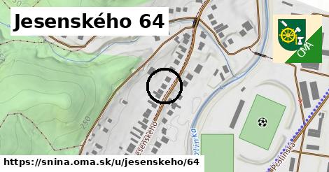 Jesenského 64, Snina