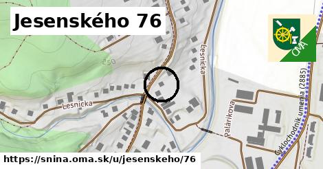 Jesenského 76, Snina