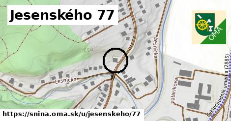 Jesenského 77, Snina