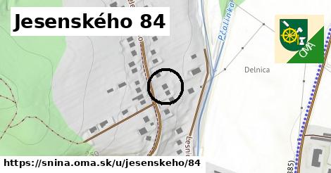 Jesenského 84, Snina