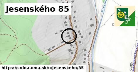 Jesenského 85, Snina