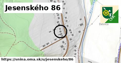 Jesenského 86, Snina