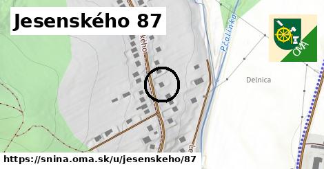 Jesenského 87, Snina