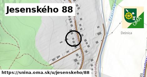 Jesenského 88, Snina
