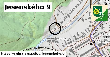 Jesenského 9, Snina