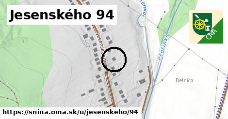 Jesenského 94, Snina