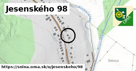 Jesenského 98, Snina