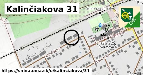 Kalinčiakova 31, Snina