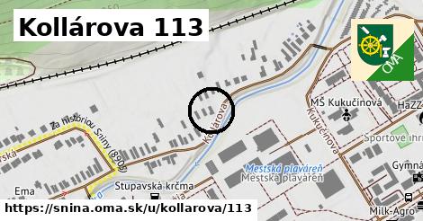 Kollárova 113, Snina