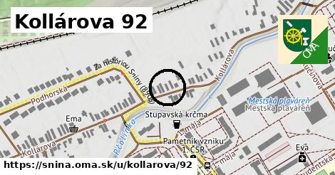 Kollárova 92, Snina