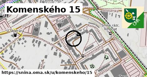 Komenského 15, Snina