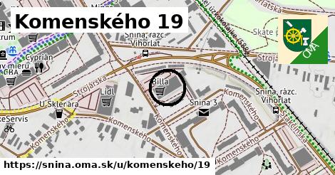 Komenského 19, Snina