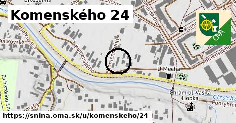 Komenského 24, Snina