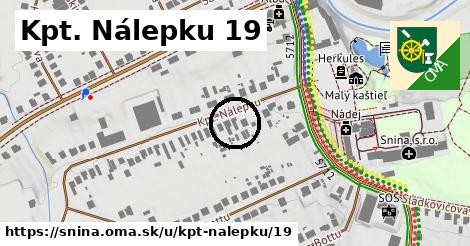 Kpt. Nálepku 19, Snina