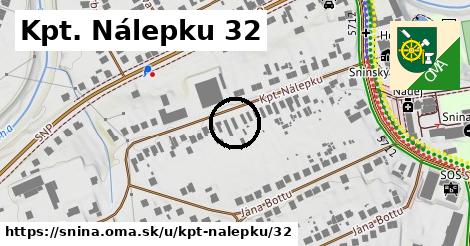 Kpt. Nálepku 32, Snina