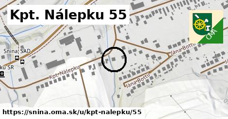 Kpt. Nálepku 55, Snina