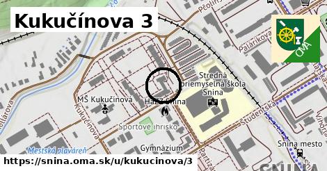 Kukučínova 3, Snina