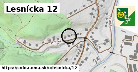 Lesnícka 12, Snina