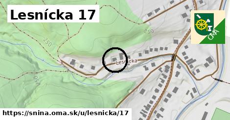 Lesnícka 17, Snina