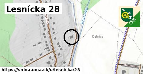 Lesnícka 28, Snina