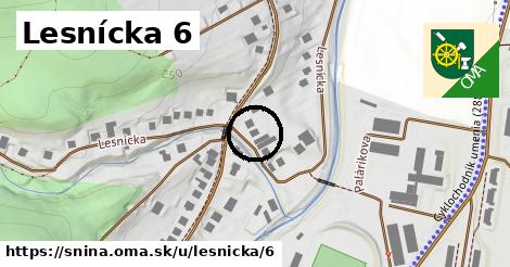 Lesnícka 6, Snina