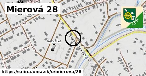 Mierová 28, Snina