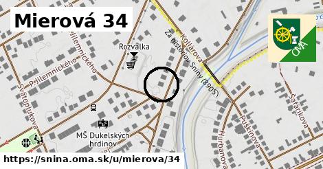 Mierová 34, Snina