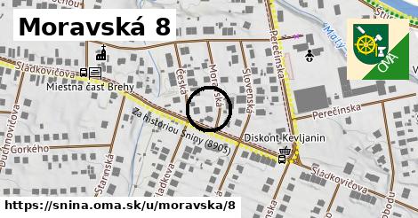 Moravská 8, Snina