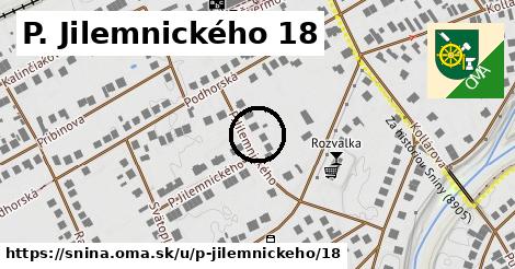 P. Jilemnického 18, Snina