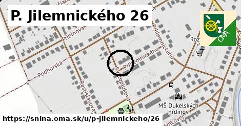 P. Jilemnického 26, Snina