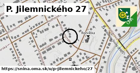 P. Jilemnického 27, Snina
