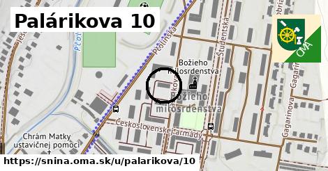 Palárikova 10, Snina