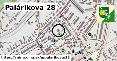 Palárikova 28, Snina