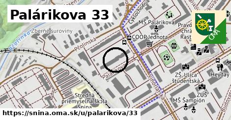 Palárikova 33, Snina