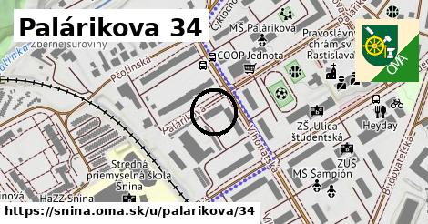 Palárikova 34, Snina