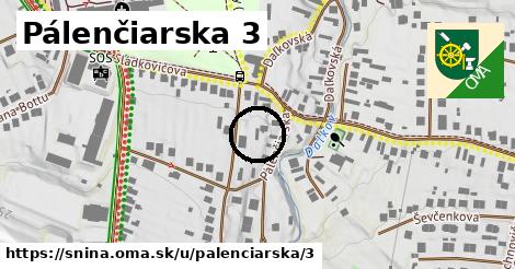 Pálenčiarska 3, Snina