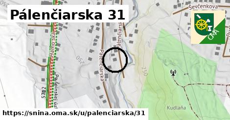 Pálenčiarska 31, Snina