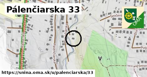 Pálenčiarska 33, Snina