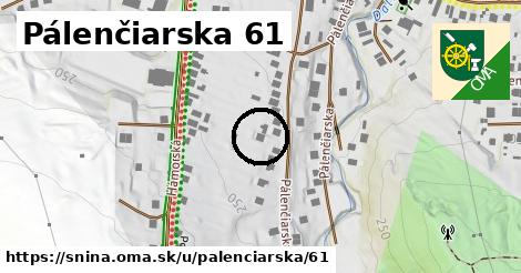 Pálenčiarska 61, Snina