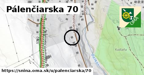 Pálenčiarska 70, Snina