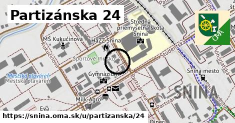 Partizánska 24, Snina