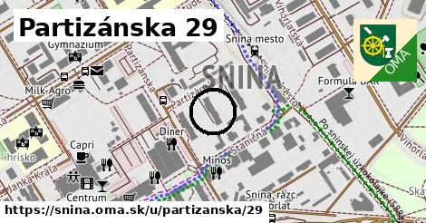 Partizánska 29, Snina