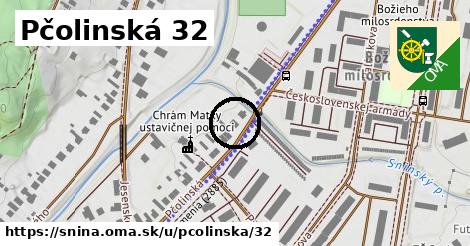 Pčolinská 32, Snina