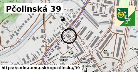 Pčolinská 39, Snina