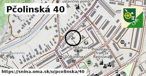 Pčolinská 40, Snina