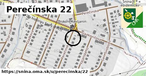 Perečínska 22, Snina